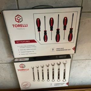 YOUR CHOICE. Anti-Slip Screwdriver or Combination Wrench Set~NEW!!